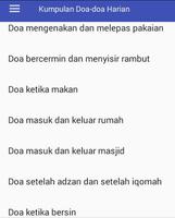 برنامه‌نما Kumpulan Doa-doa Harian عکس از صفحه