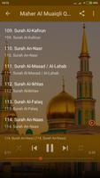 Maher al Muaiqly Full Quran Mp3 Offline capture d'écran 3