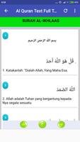 Al Quran Mp3 Full Offline Terjemahan capture d'écran 2