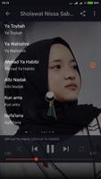 Lagu Ya Maulana Nissa Sabyan Offline + Lirik captura de pantalla 3