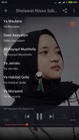 Lagu Ya Maulana Nissa Sabyan Offline + Lirik captura de pantalla 2