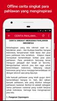 CERITA PAHLAWAN INDONESIA capture d'écran 3