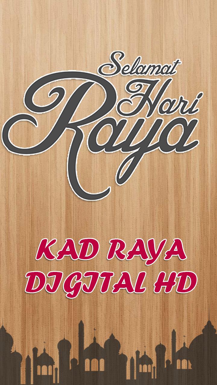 Digital 2021 raya kad Hari Raya