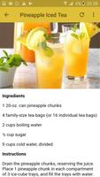 Iced tea recipes تصوير الشاشة 1