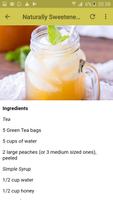 Iced tea recipes تصوير الشاشة 2