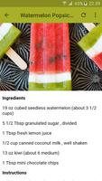 Popsicle recipes โปสเตอร์