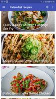 Paleo diet recipes poster