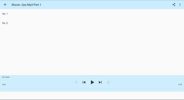 Mazan Jiya Audio Mp3 capture d'écran 2