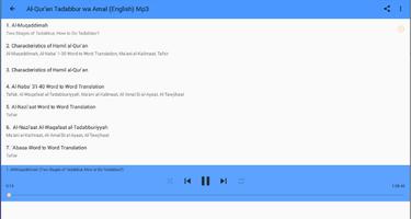 Al-Qur'an Tadabbur wa Amal Mp3 captura de pantalla 2