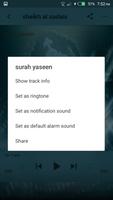 برنامه‌نما Surah Yaseen mp3 عکس از صفحه