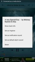 Sheikh Mishary Alafasy Dua mp3 screenshot 1