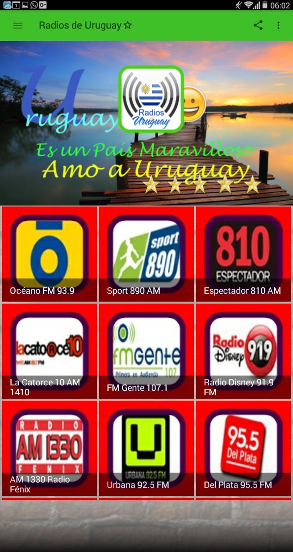 📻Radios de Uruguay⭐🇺🇾Emisoras del Uruguay FM APK pour Android Télécharger