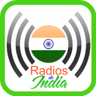 Radio India⭐Radios FM Internet-Online icône