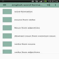 English word formation screenshot 3