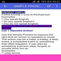 English Tenses screenshot 1