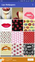 Lips Wallpapers Affiche