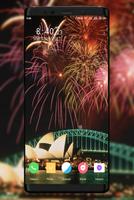 2018 Fireworks Wallpaper imagem de tela 3