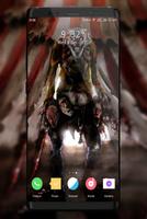 Scary Clown Wallpapers Plakat