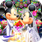 Mickey and Minni Wallpaper Zeichen