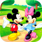 Mickey and Minny Wallpaper icône