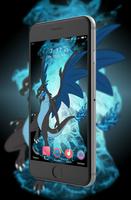 Mega X Charizard Wallpaper 海報