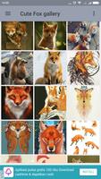 Cute Fox Wallpaper ポスター