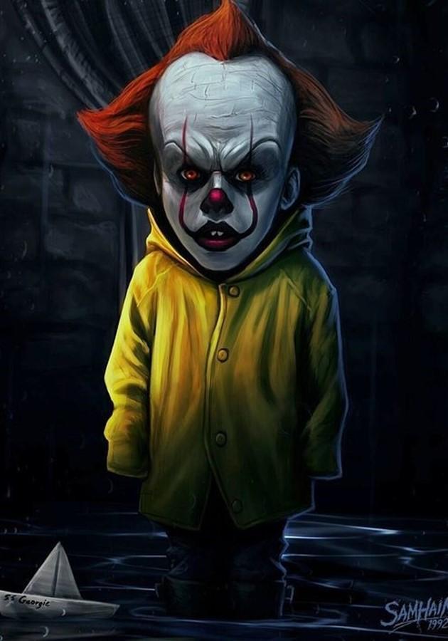 Featured image of post Pennywise Wallpaper Gif When pennywise crawled out of the fridge and started taunting eddie