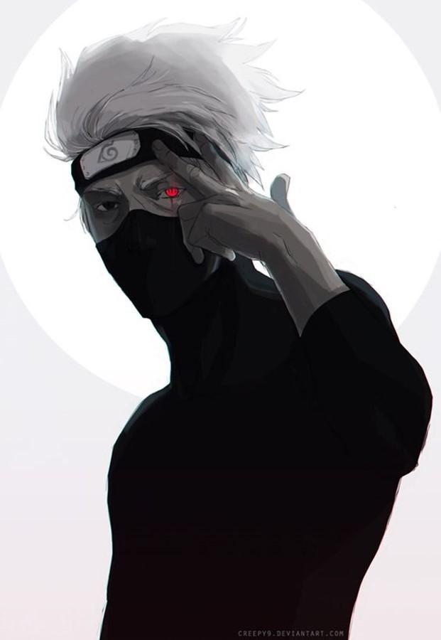 Featured image of post Black And White Kakashi Wallpaper