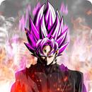 Black Goku Rose Wallpaper APK