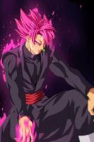 Black Goku Rose Wallpaper 海報