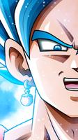 Goku Super Saiyan God Blue Wallpapers poster