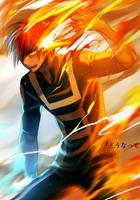 Todoroki Wallpaper captura de pantalla 3