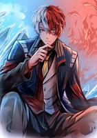 Todoroki Wallpaper Cartaz