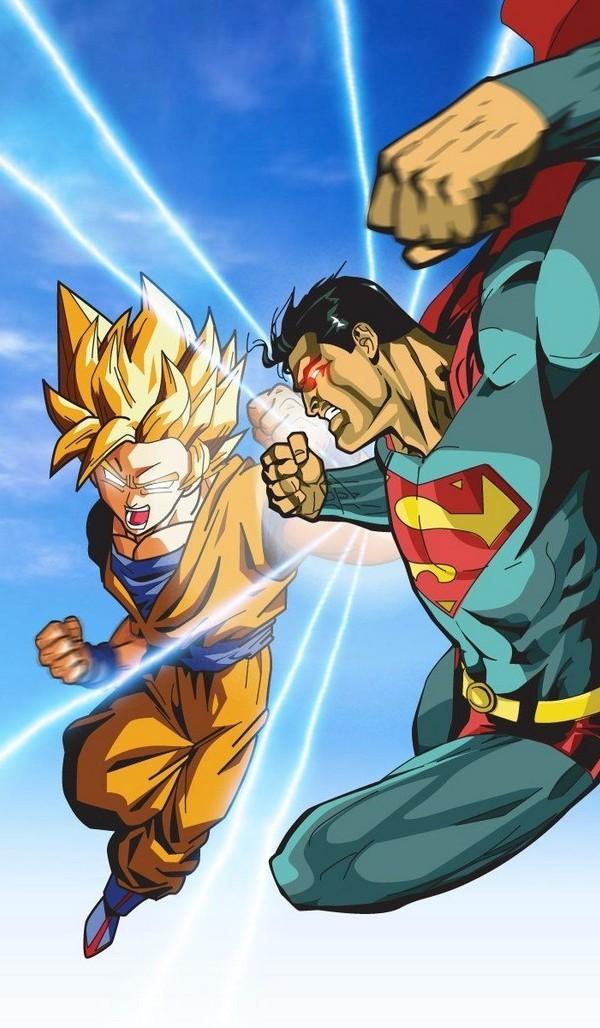 Android 用の Goku Vs Superman Wallpaper Art Apk をダウンロード