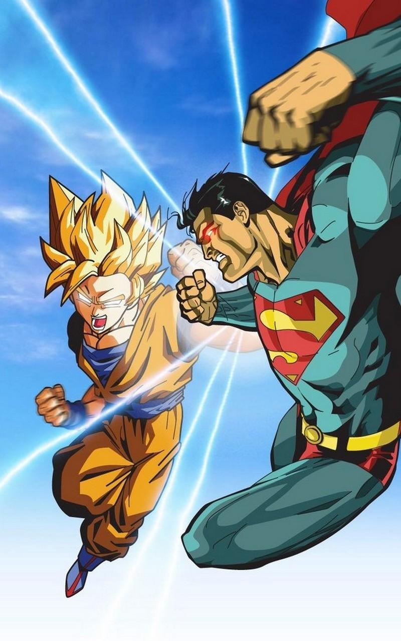 Android 用の Goku Vs Superman Wallpaper Art Apk をダウンロード