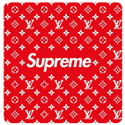 Supreme x LV ไอคอน