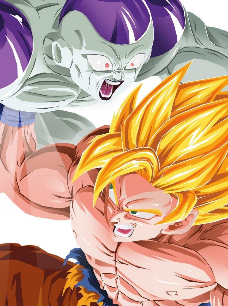 Goku vs Freezer Wallpaper art APK pour Android Télécharger