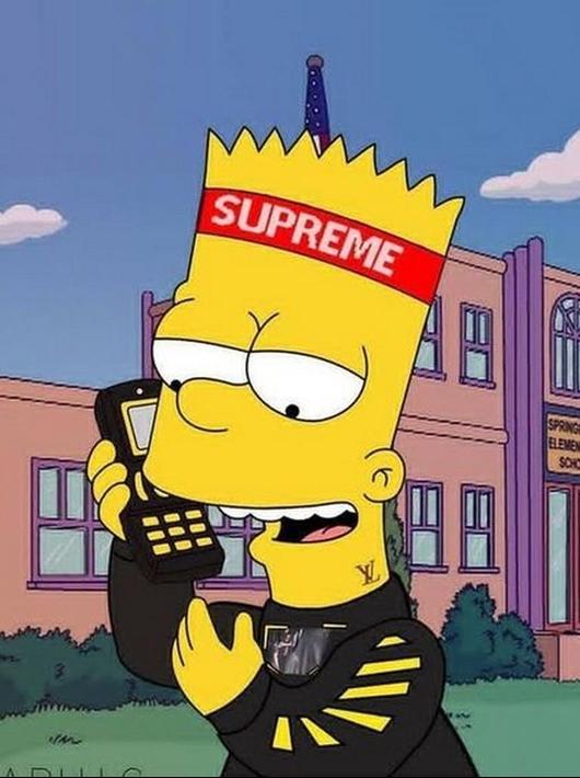 Supreme X Bart Simpson Wallpaper HD for Android - APK Download