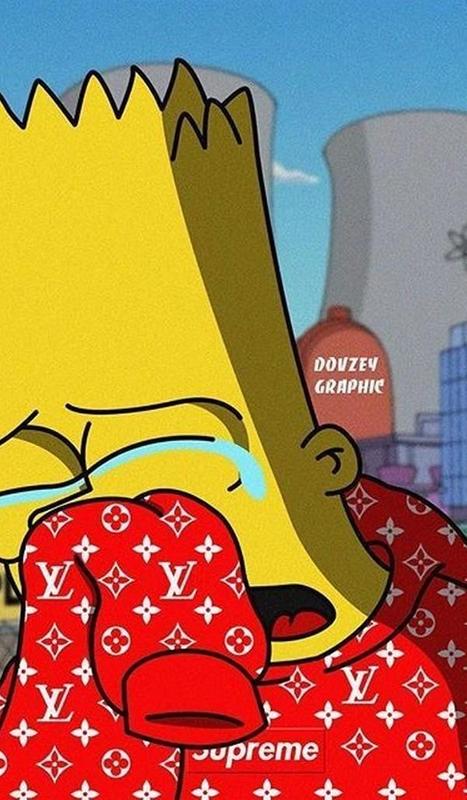 Supreme X Bart Simpson Wallpaper HD for Android - APK Download