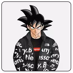 Goku x Supreme Wallpaper Art APK download