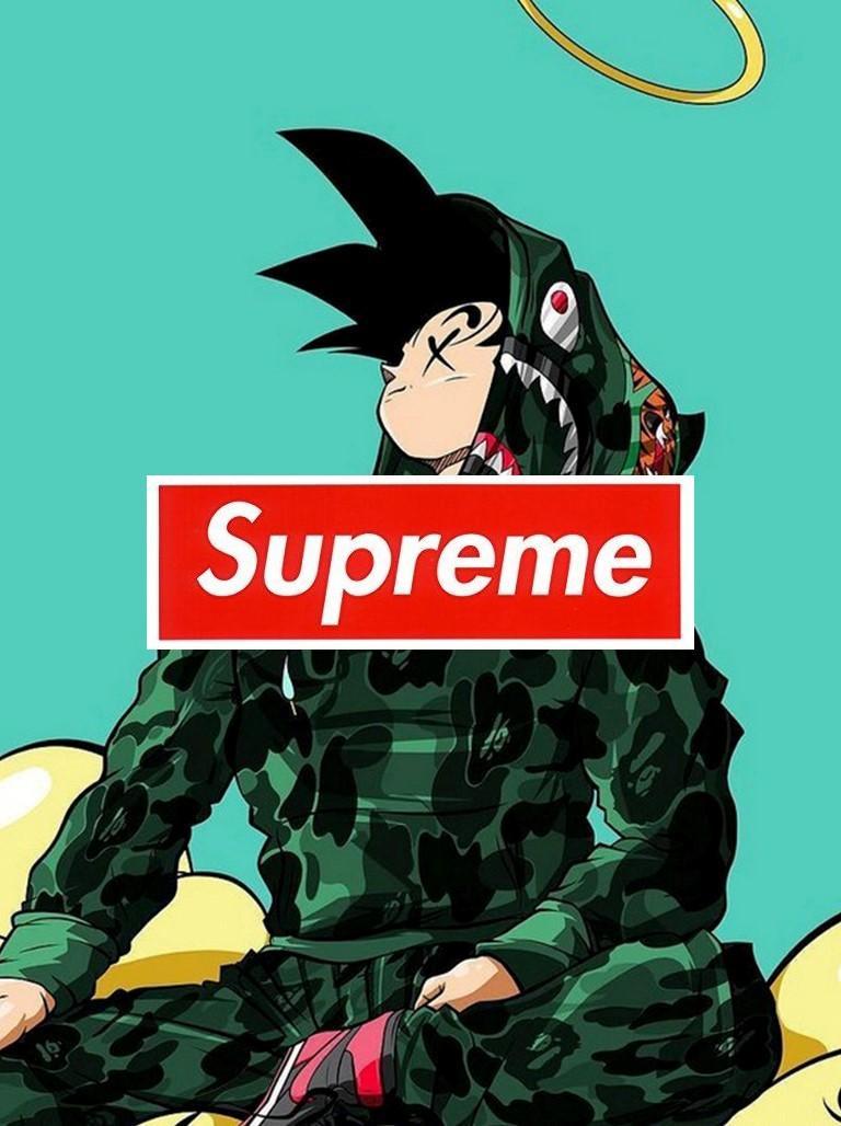 Goku x Supreme Wallpaper Art APK for Android Download