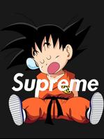 Goku x Supreme Wallpaper Art Ekran Görüntüsü 2