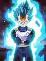 Vegeta SSJ Blue Wallpaper Art screenshot 1