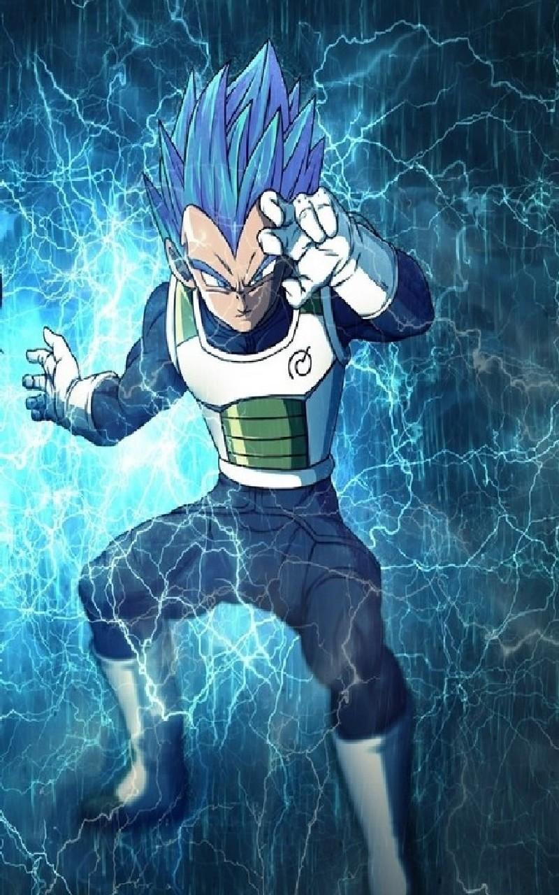 Vegeta SSJ Blue Wallpaper Art for Android - APK Download