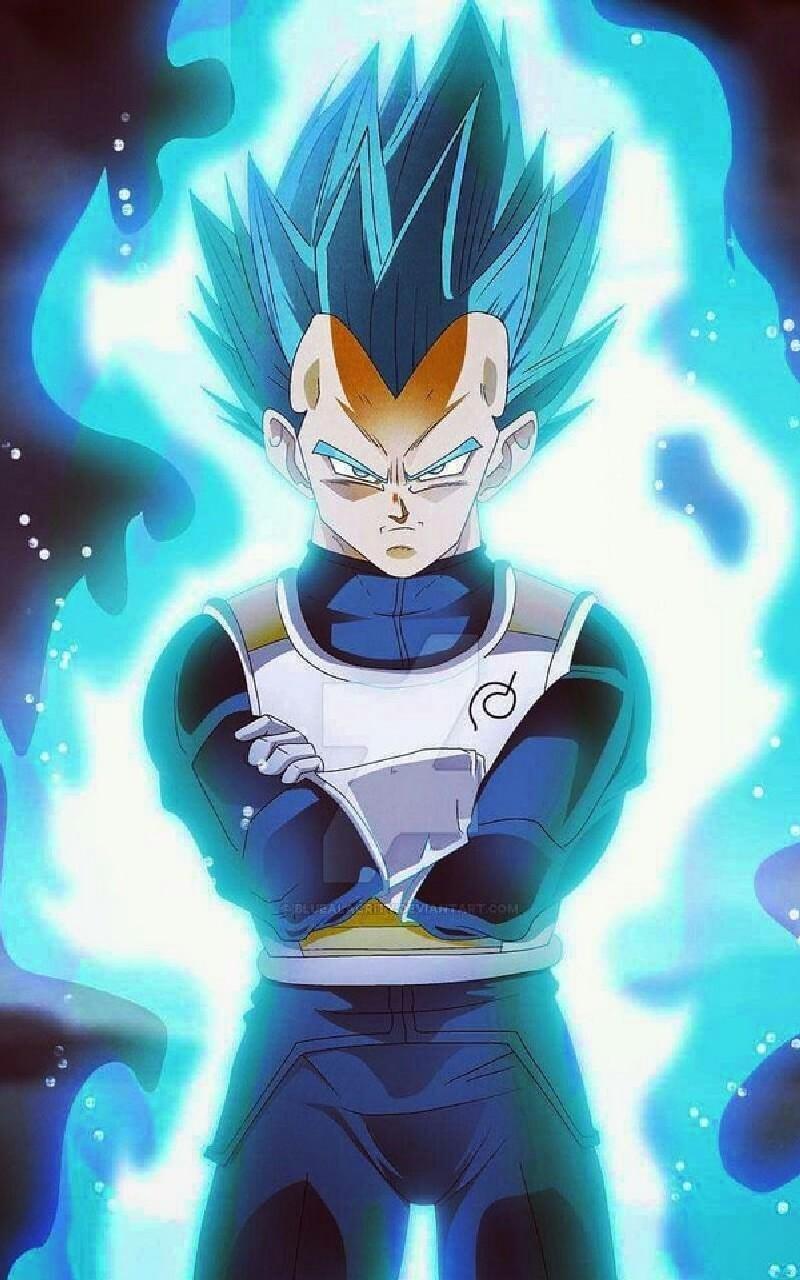 Vegeta SSJ Blue Wallpaper Art for Android - APK Download