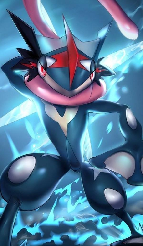 Ash Greninja Wallpaper Art Ekran Görüntüsü 12.