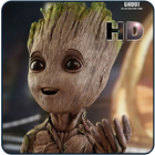 Baby Groot Wallpaper FanArt icône