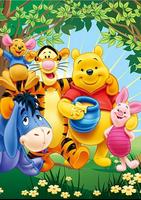 Winnie-The Pooh Wallpaper 4K ポスター