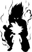 Goku Wallpaper Art تصوير الشاشة 1