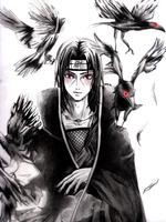 Itachi Uchiha Wallpaper captura de pantalla 1